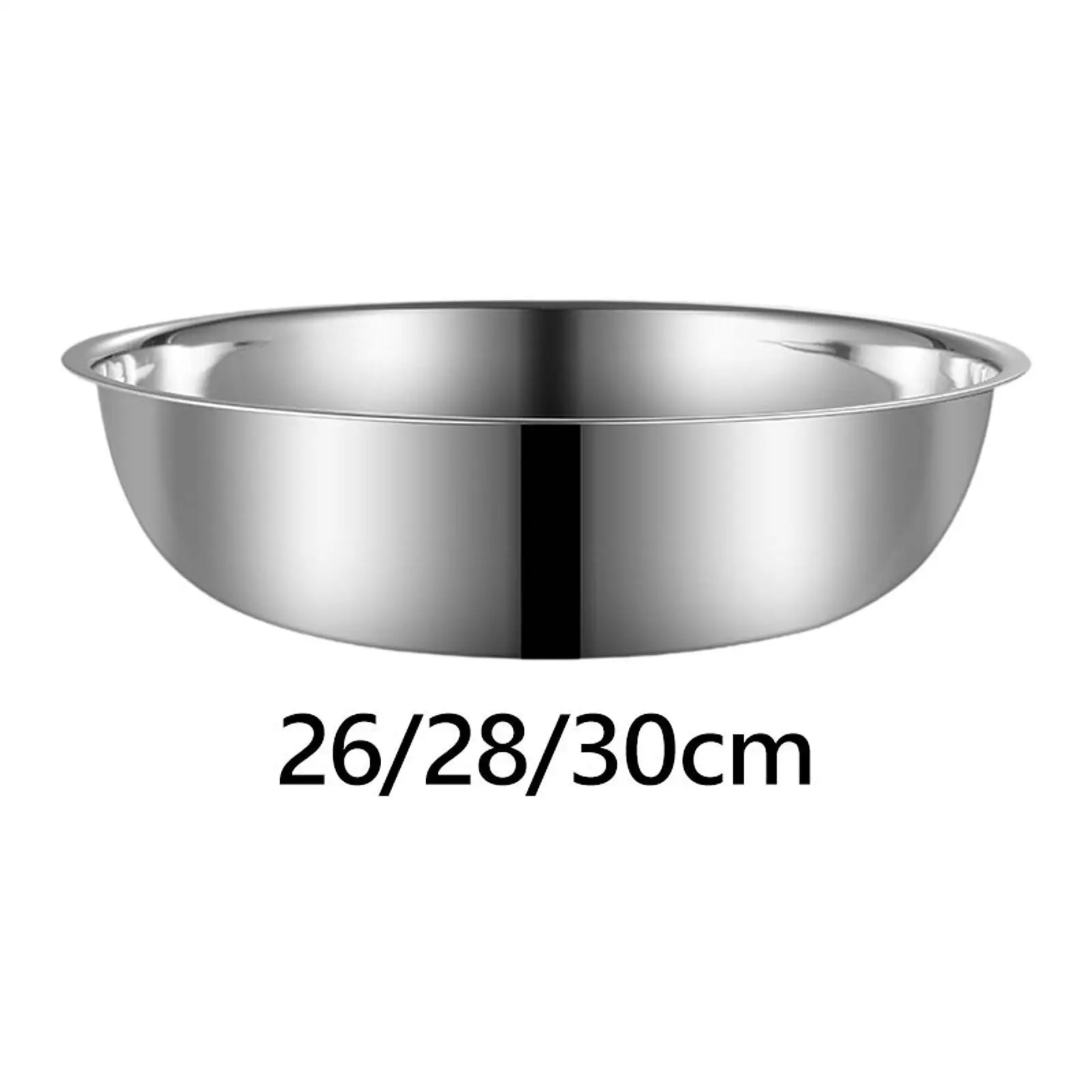 

Чаша для смешивания из нержавеющей стали, утолщенная сервировка для хранения продуктов питания, смешивания, выпечки