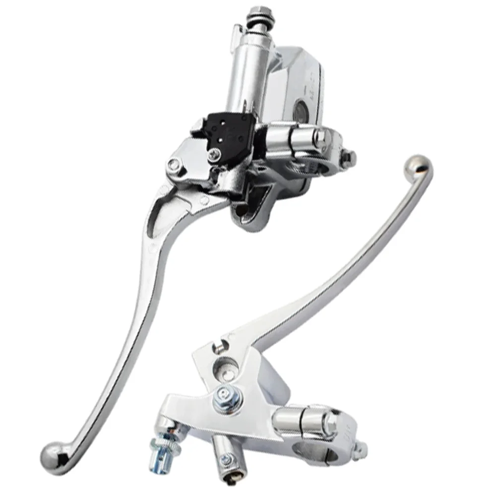 2pcs Hydraulic Brake and Clutch Lever Master Cylinder Left and Right For Most 50-300cc Motorcycle hydraulic brake clutch lever