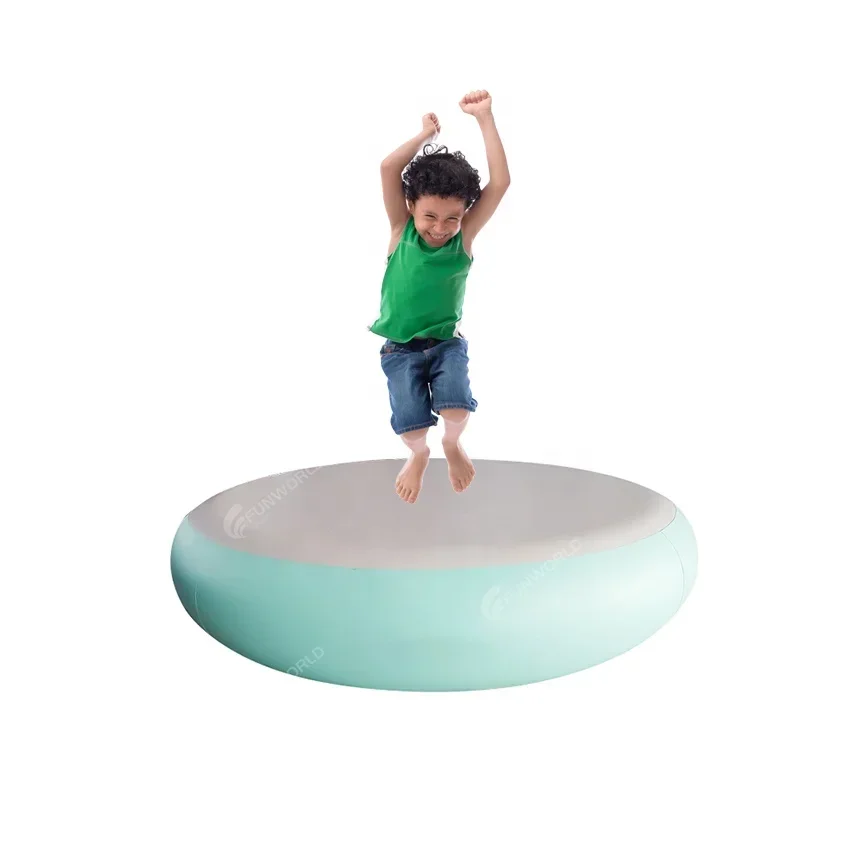 100cm Indoor Outdoor Playing Inflatable air Jumping Spot For Kids Playing