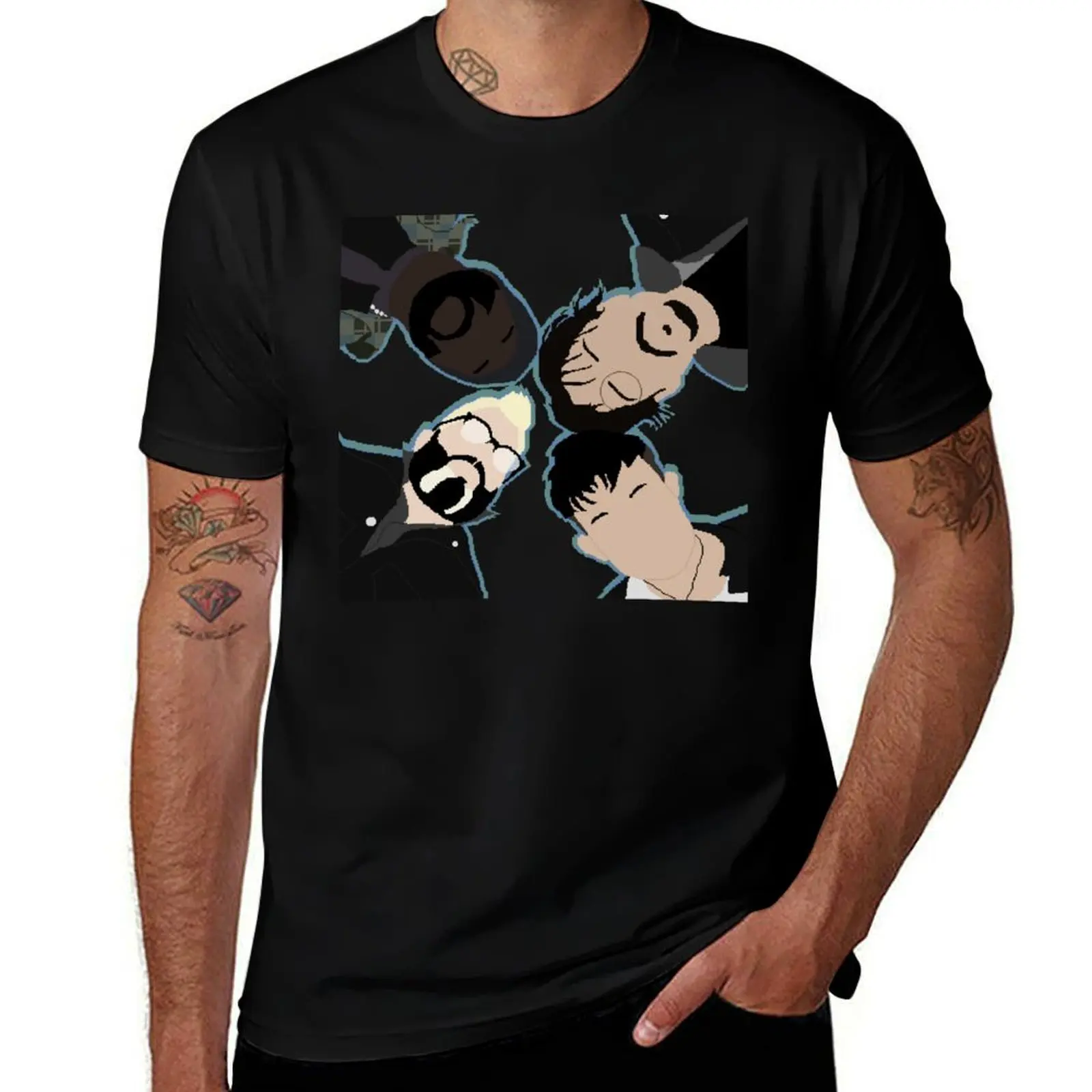 The Rowdy 3 T-Shirt Non-Shrink Basic Cotton T-Shirt