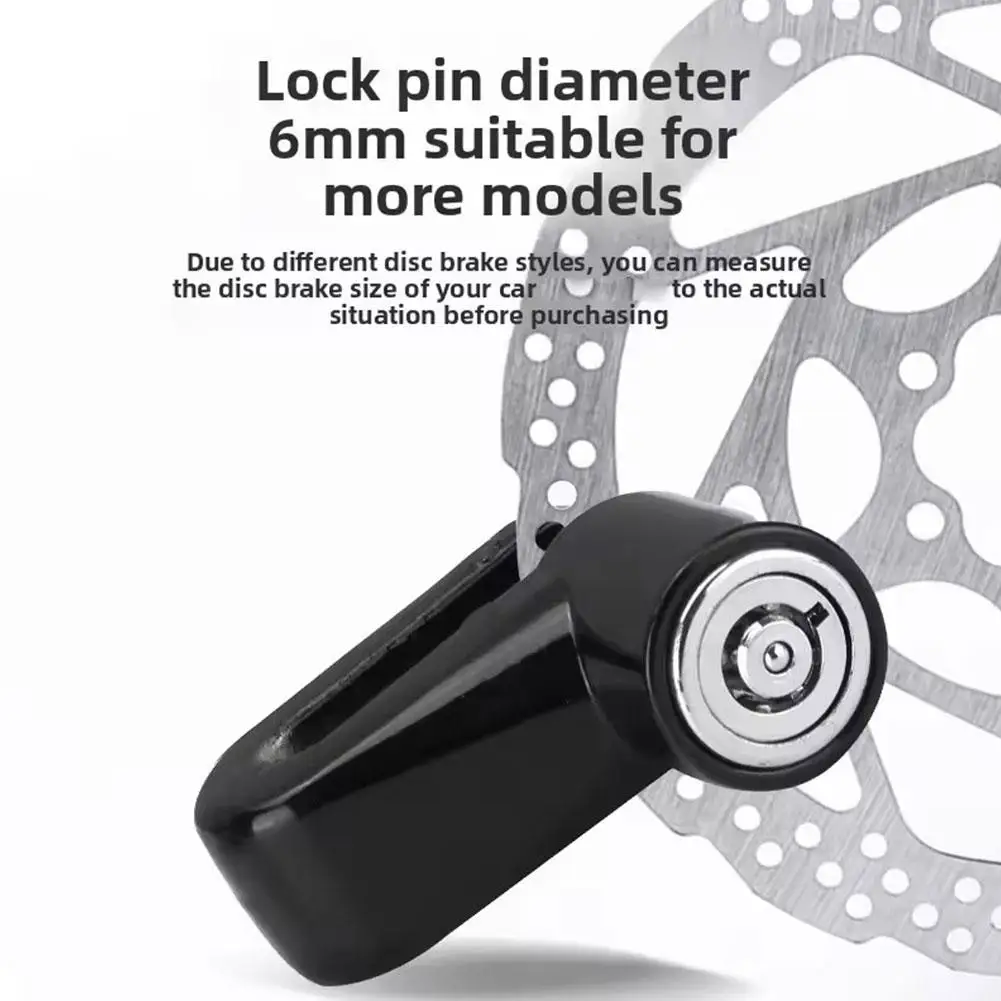

Disc Brake Lock Anti-theft Disc Brake Lock High Security Wheel Lock For Bicycles, Electric Bikes & Motorcycles Lock R8l5