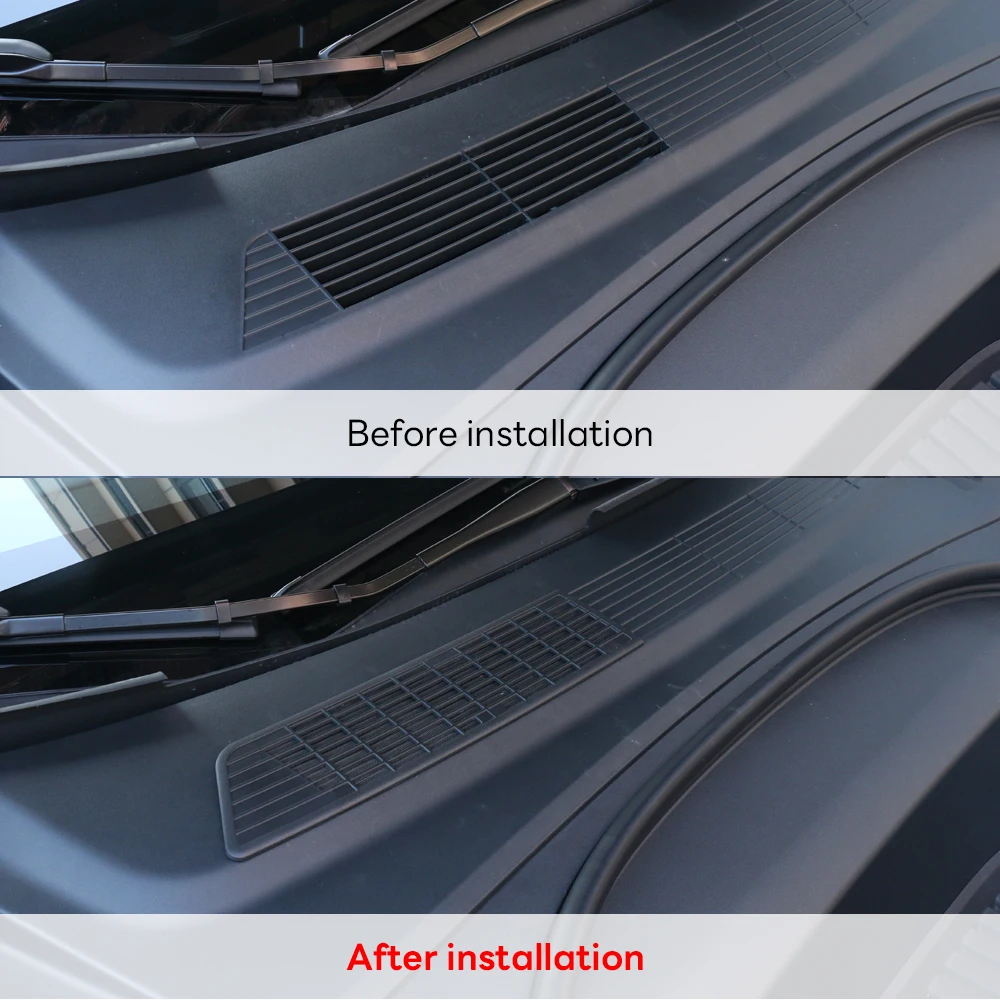 Per il 2024 Tesla New Model 3 Highland Air Flow Vent Cover Trim Anti-Blocking Prevention accessori per la copertura di aspirazione