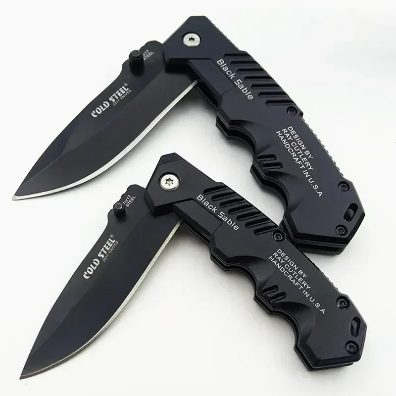 Folding Knife High Hardness Tactical Survival Knife Outdoor Self-defense Knife Hiking Hunting Pocket Knife Camping EDC Tool