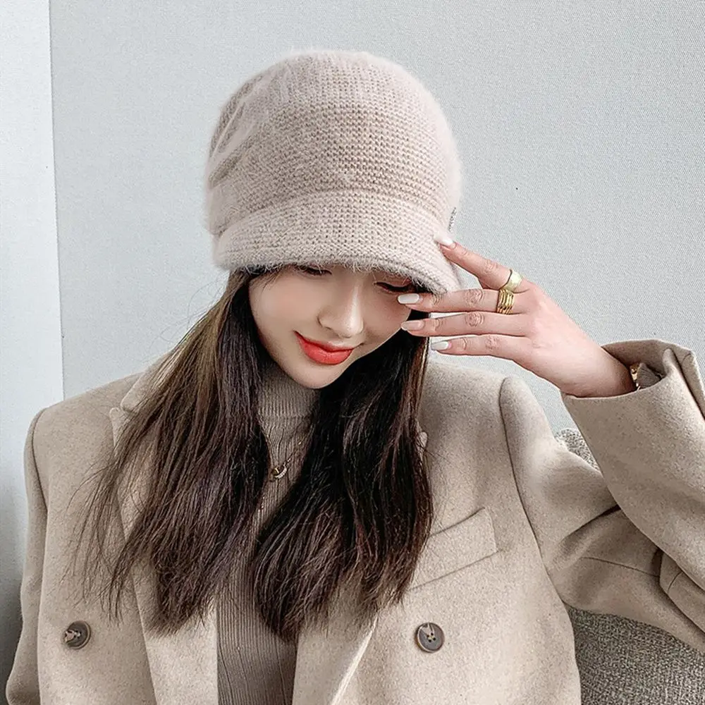Caldo morbido inverno ispessito antivento Skullies Berretti Cappello Passamontagna Cappelli lavorati a maglia