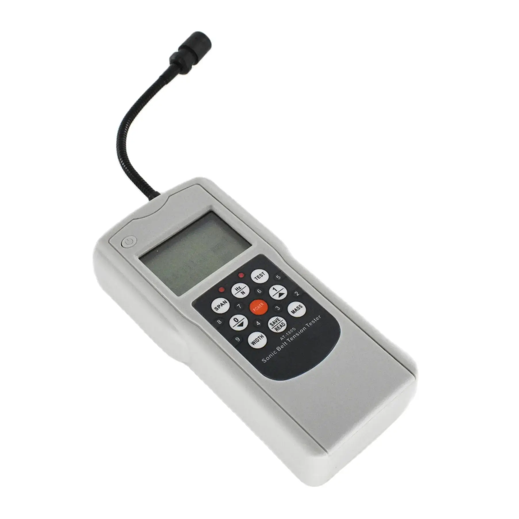 AT-180S Digital Sonic belt tension tester portable Belt vibration frequency Meter Gauge 10-680HZ