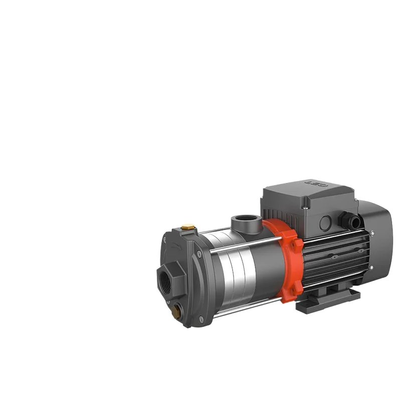 Stainless steel horizontal multistage centrifugal  booster  variable frequency pipeline  hot water circulation pump