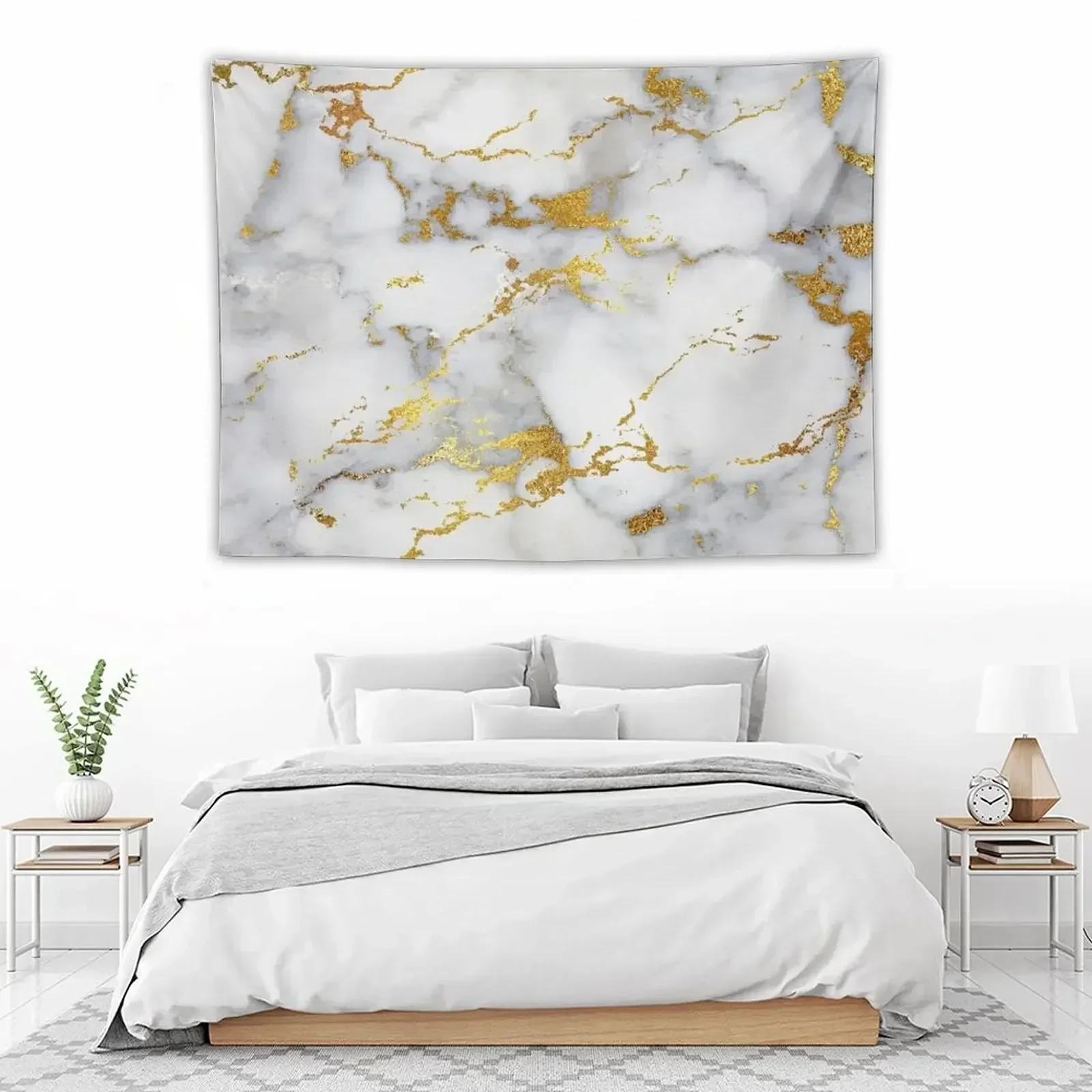 

Glitzy Marble Tapestry Decorative Paintings Wall Hanging Tapestry