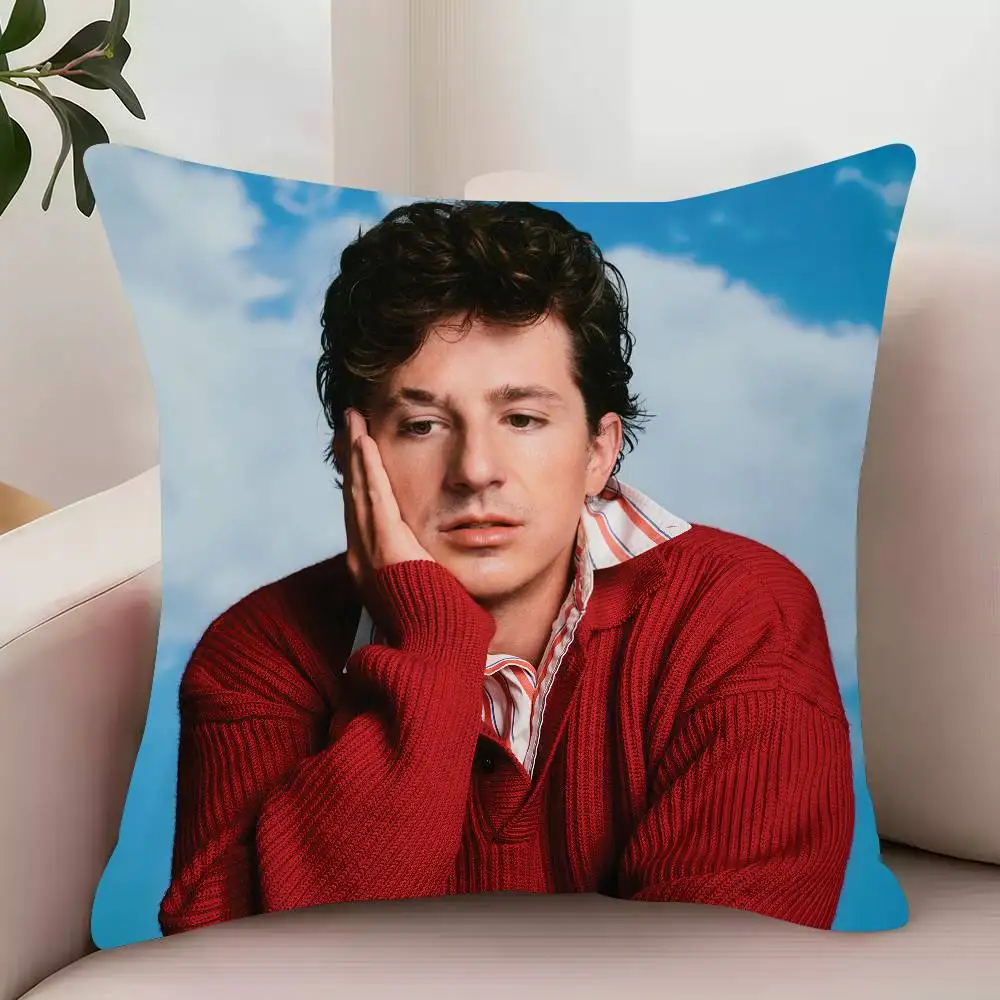 Whatevers Clever C-Charlie Puth  Pillow Case Decor Protective Covers Comfortable soft for Sofa Living Room Home office