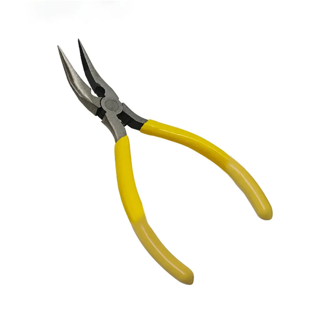5inch as Picture Wire Flat Nose Pliers Needle Nose Pliers For Jewelry Making Finely Polished Head High Hardness Material