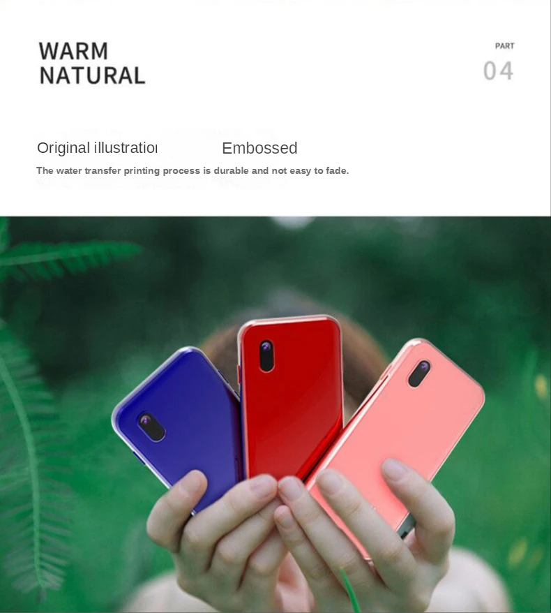 4G LTE Super Mini Smartphone 1GB RAM 8GB ROM 2.5 Inch Android 6.0 1000mAh Quad Core Google Play WIFI GPS Small Mobile Phone