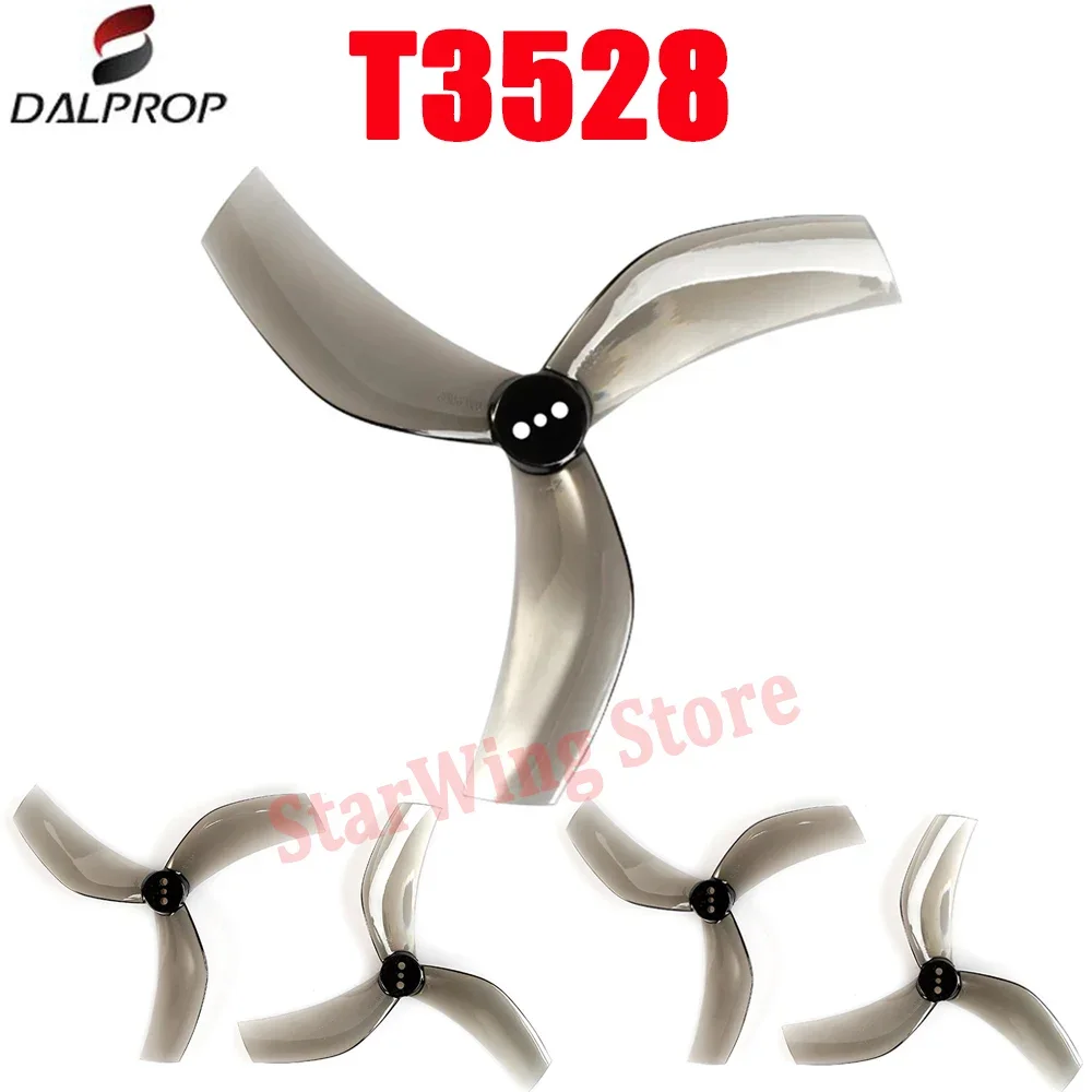 Foxeer Dalprop Cyclone T3528 3.5inch 3-Blade Propeller 1.5mm Hole 2mm Hole CW CCW For FPV Racing Toothpick Foxwhoop