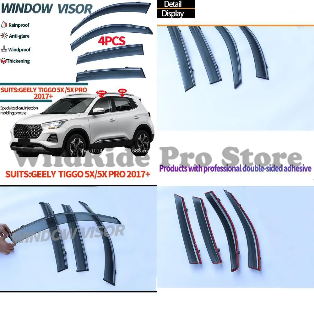

1 set For Chery Tiggo 5x 2017+ Window Visor Car Side Window Rain Deflector