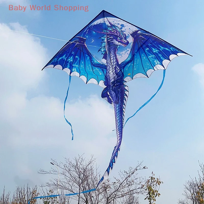 Duży latawiec smok dla dzieci i dorosłych Łatwy do latania Duży latawiec smok z ogonem Łatwy do latania latawiec Zabawka na zewnątrz