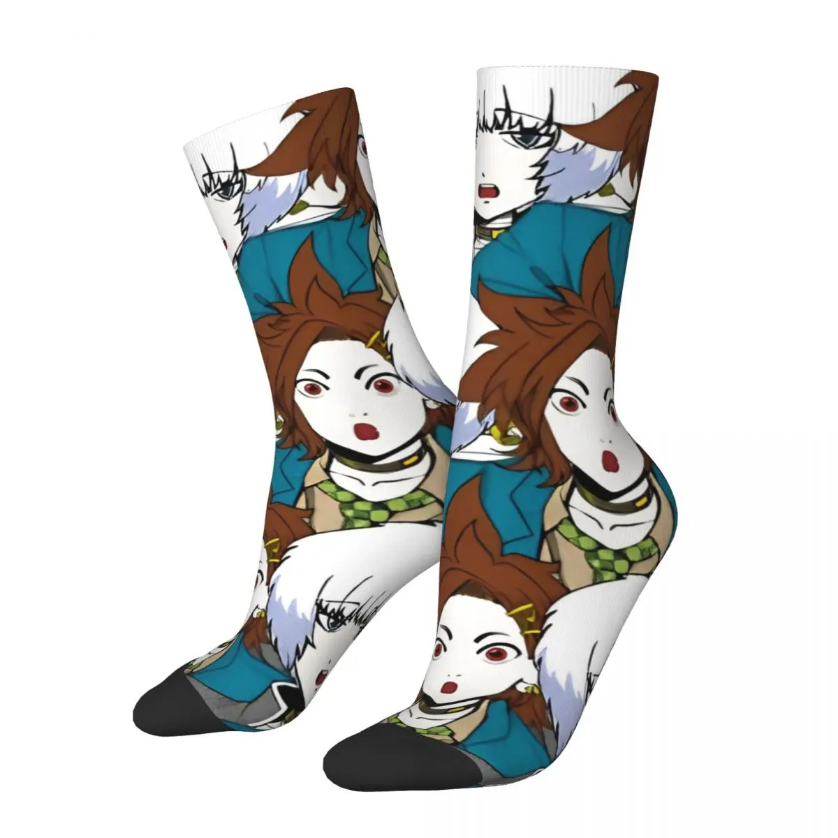 Joe TazunaRanmaru Kageyama Your Turn To Die Socks YTTD Game Fashion Stockings Spring Non-Slip Women Men Socks Outdoor Socks