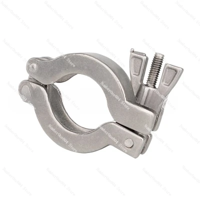 Applicable To 304 Stainless Steel KF High Vacuum Clamp NW Clamp 16 Snap 25 Lock 40 Quick Install 50 Chuck