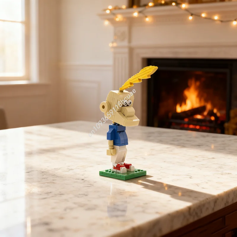 

136pcs MOC TITEUF Creatored Model Building blocks Assemble DIY Christmas gifts creative toys idea Education Brick Kids Birthday