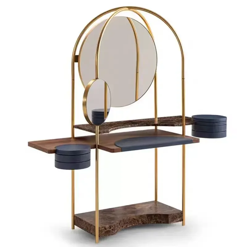 

Dresser Italian light luxury modern exhibition explosion designer dressing table