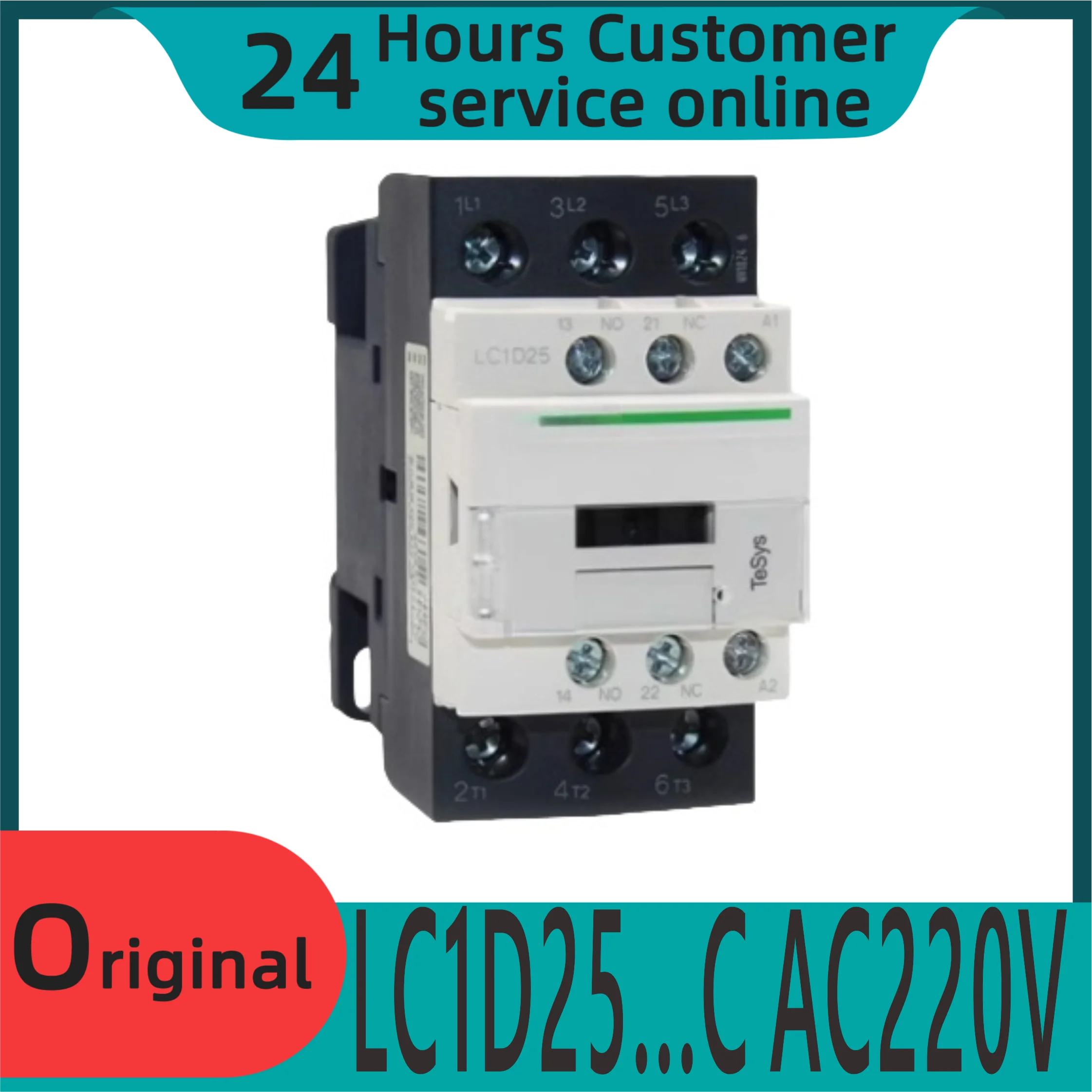 

Новый оригинальный контактор переменного тока AC220V LC1D96 25A LC1-D096... C M7C