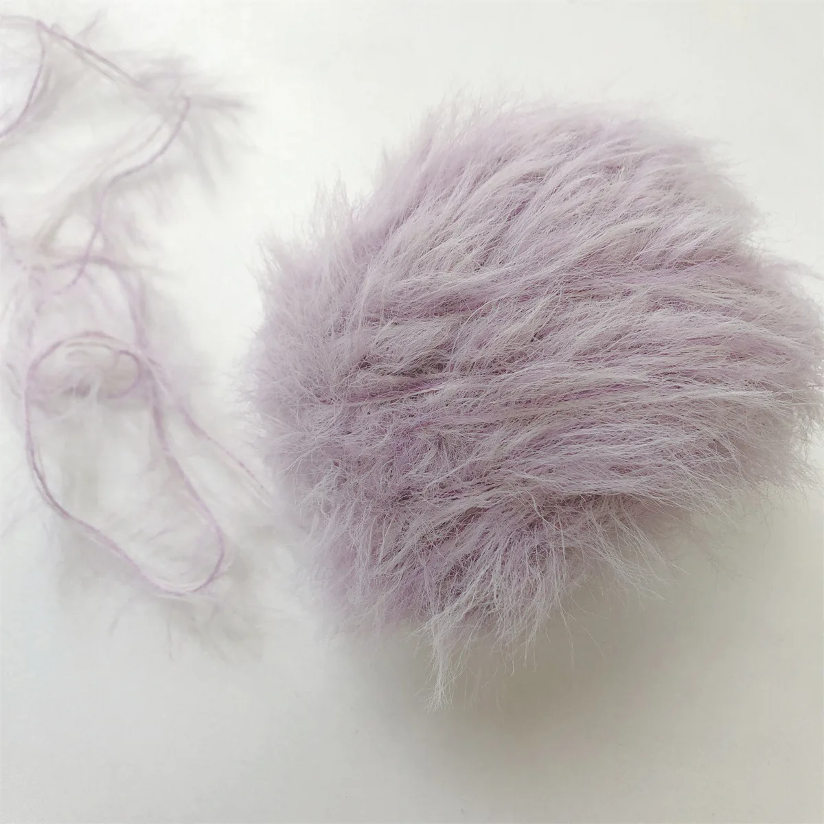 50g Long Plush Yarn Mink Fleece Hand-mixed Yarn  Faux Fur Thread Handcraft DIY Sweater Scarf Hat Glove Knitting Crochet Yarn