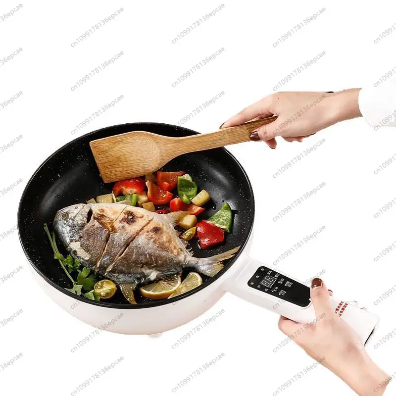 4.5L Multifunctional Electric Frying Pot Smart Electric Cooker Non-stick Frying Pot Large Capacity Electric Hot Pot 1350W