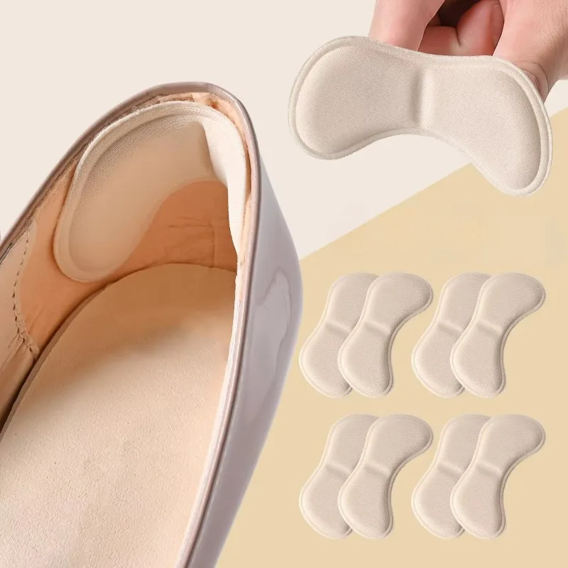 10Pcs Heel Protector Women Insoles for Feet Heels Sticker Adjust Size Adhesive Non-slip Shoe Pads Pain Relief Foot Care Inserts