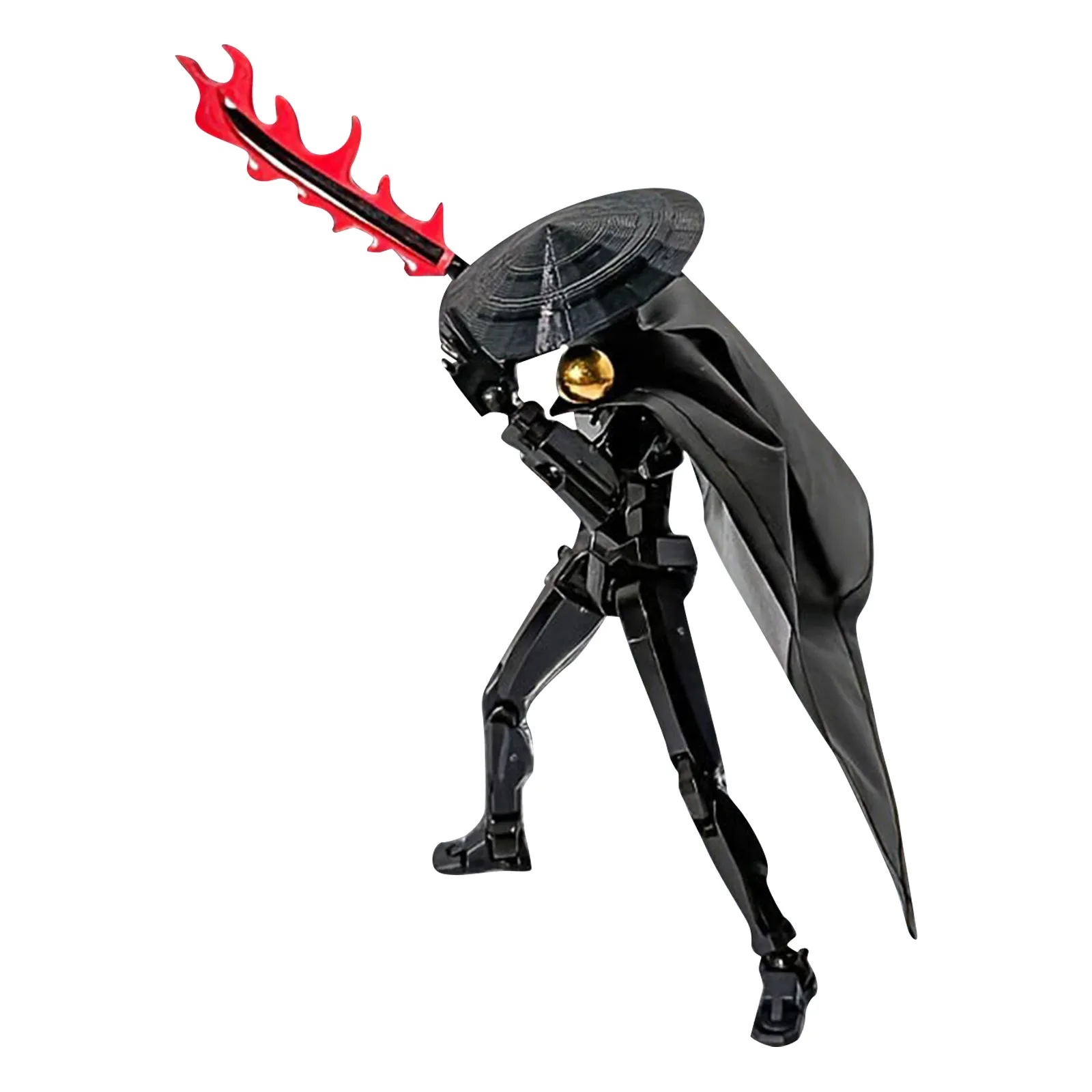 Figura de Acción Articulada de Personaje Malvado Impresa en 3D, Kit de Figura de Asesino Articulada, Coleccionable, DIY, Tendencia 2026