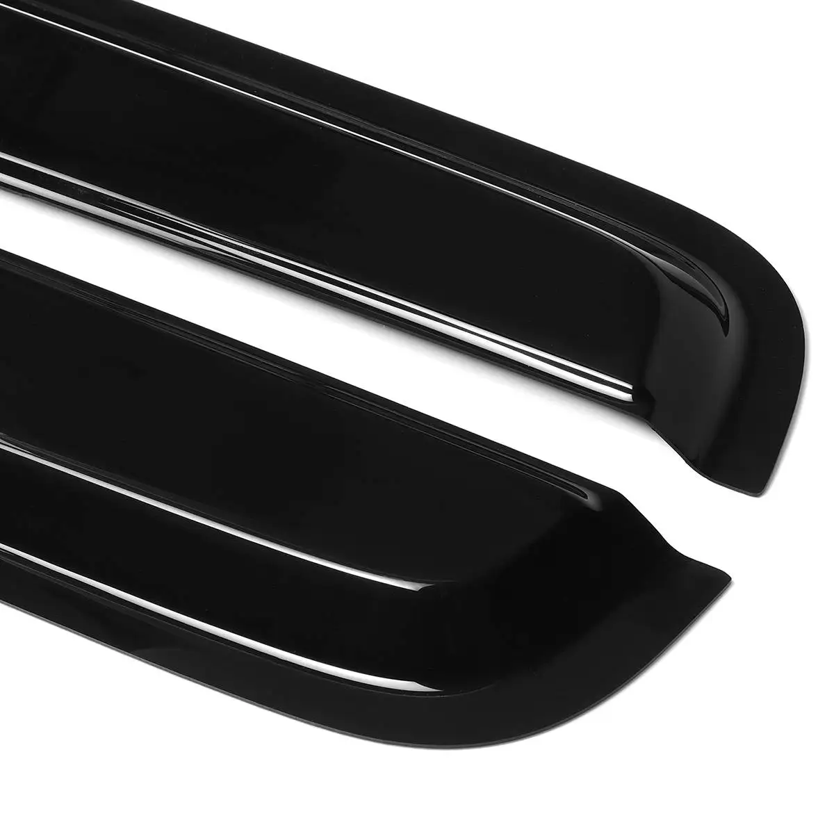 4PCS Car Window Wind Deflectors Tinted FOR NISSAN PATHFINDER R51 2005 2006 2007 2008 2009 2010-2013 Awnings Shelters