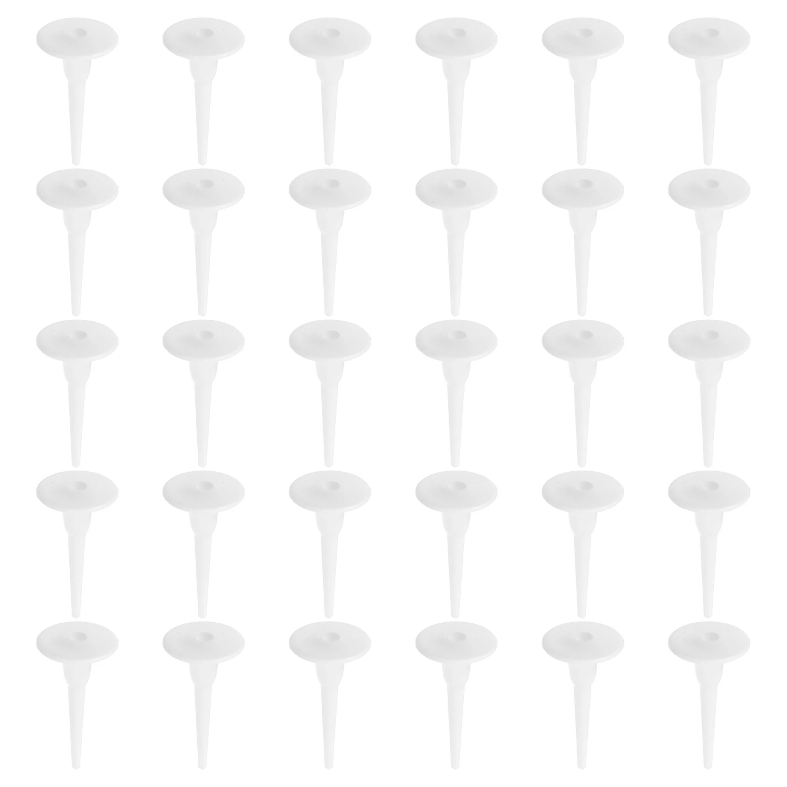 

100 Pcs Cake Decorating Inserts Food Grade Plastic Sticks for DIY Birthday Dessert Craft Decoration Cake Insert Decor