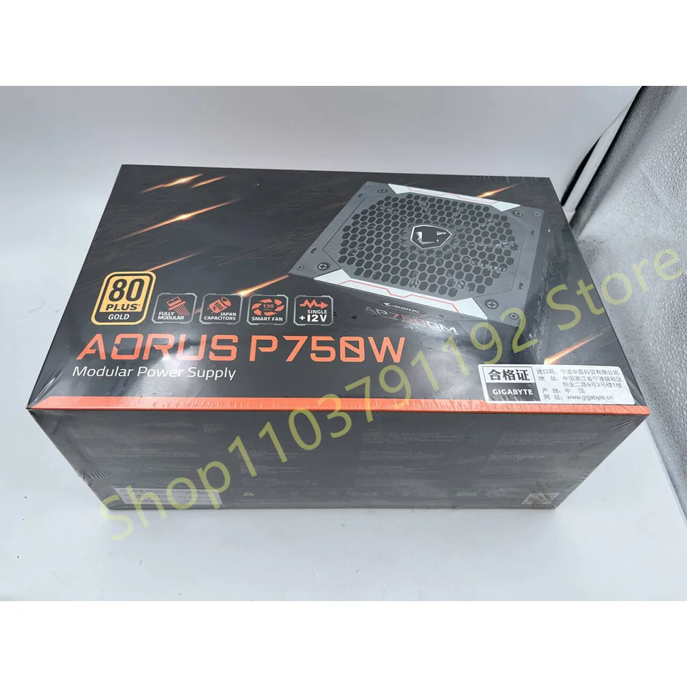 For Gigabyte GP-AP750GM AORUS P750W AP750GM 750W 80PLUS Gold ATX 12V Power Supply