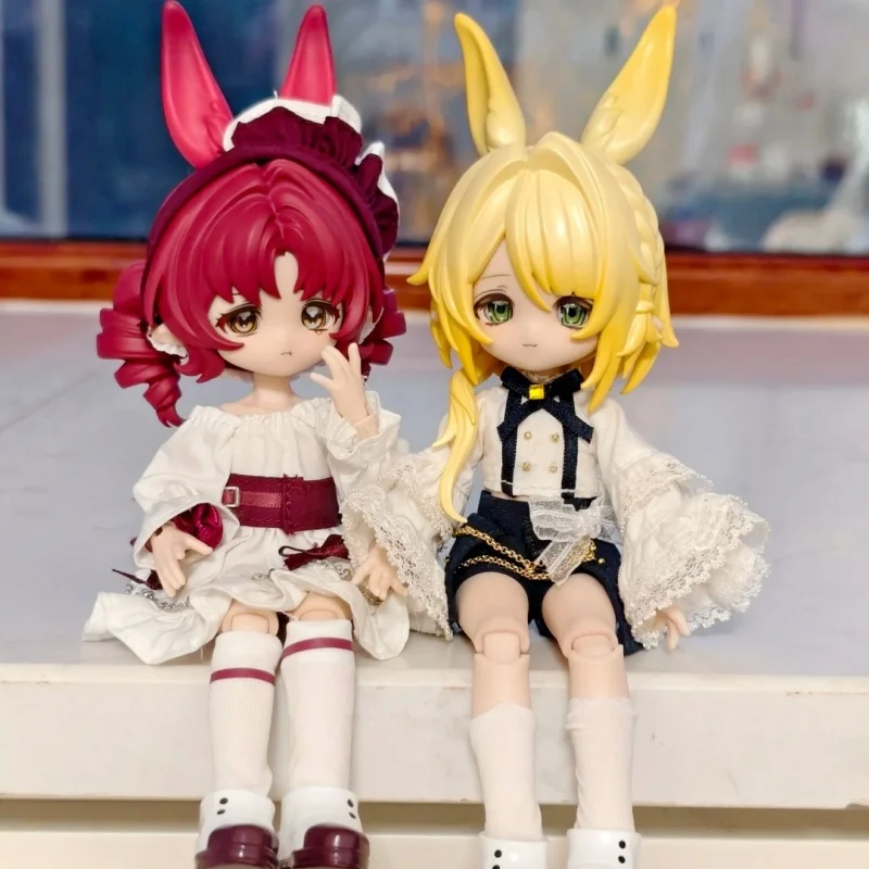 보니 기상학적 별 언어 시리즈 BJD 블라인드 박스 1/12 관절형 인형 장식 생일 선물 수집용 장난감