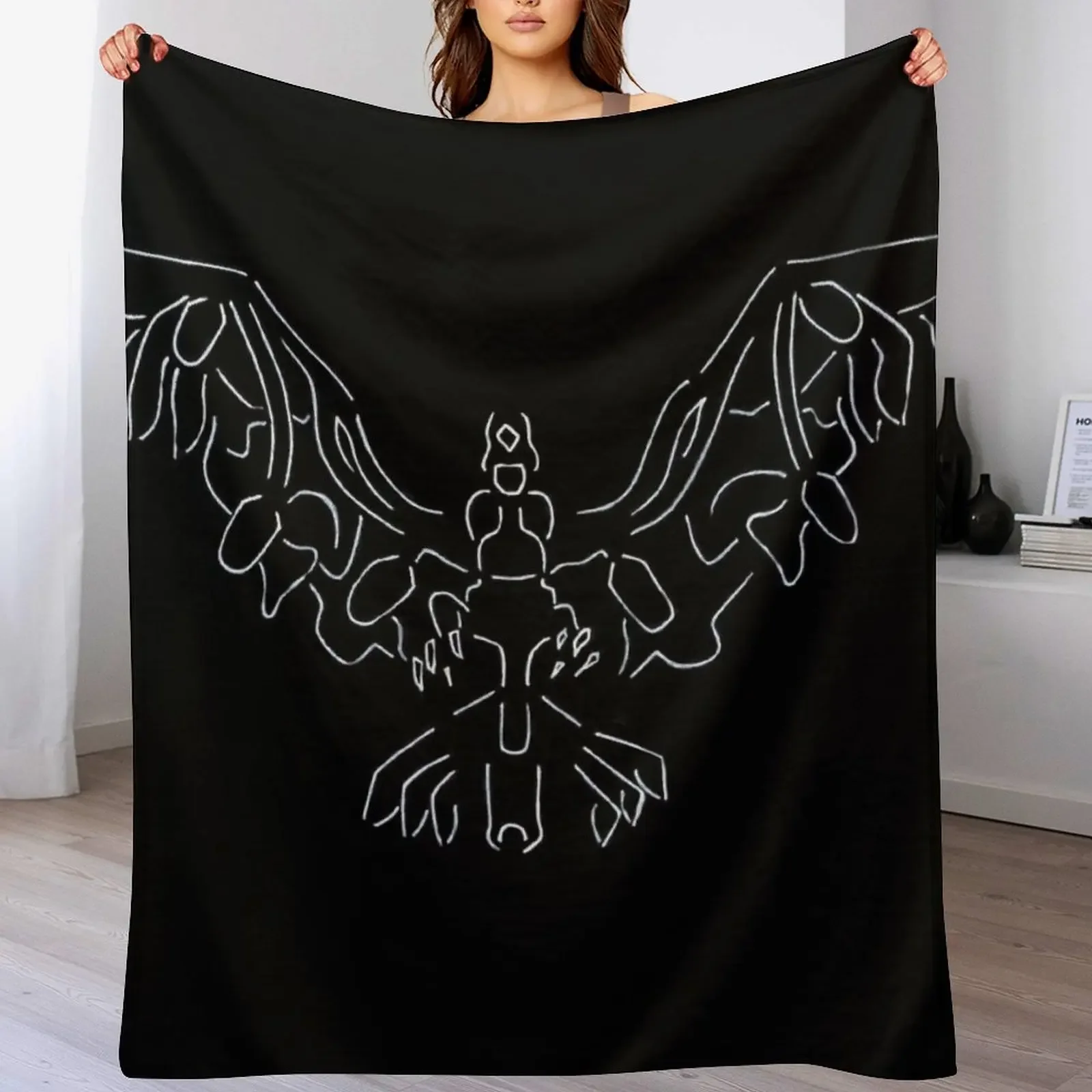 

Portait of a stormbird Throw Blanket Year Round Soft Comfortable Blanket for Home
