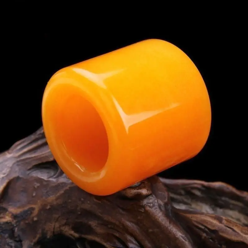 

Кольцо из кварцита с топазом для мужчин, в стиле «Нефритовый ключ» и «Топазовый ключ»