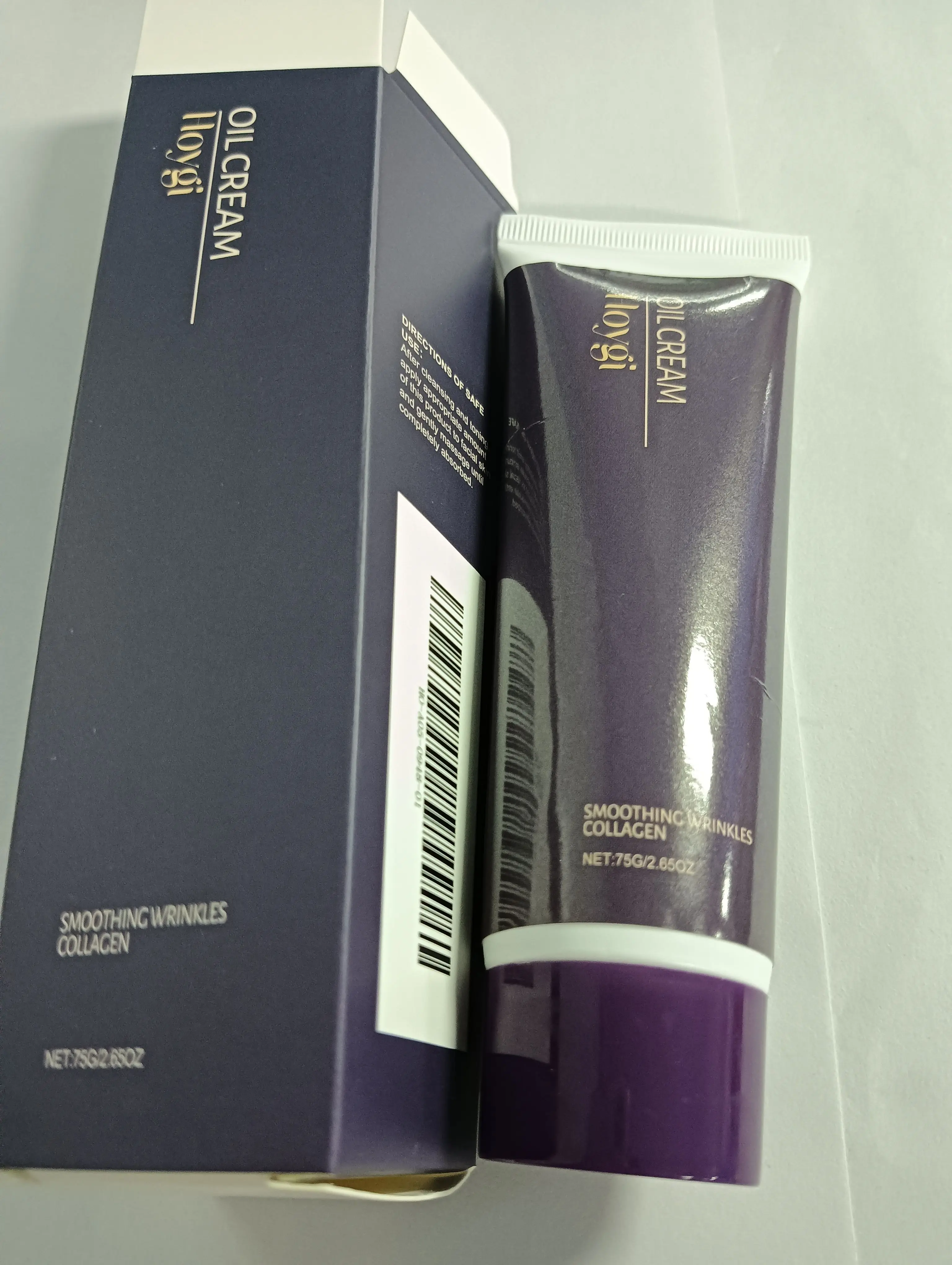 Olicream Collagen Wrinkle Cream - Anti-Aging Face Moisturizer to Smooth & Firm Skin - 75ml