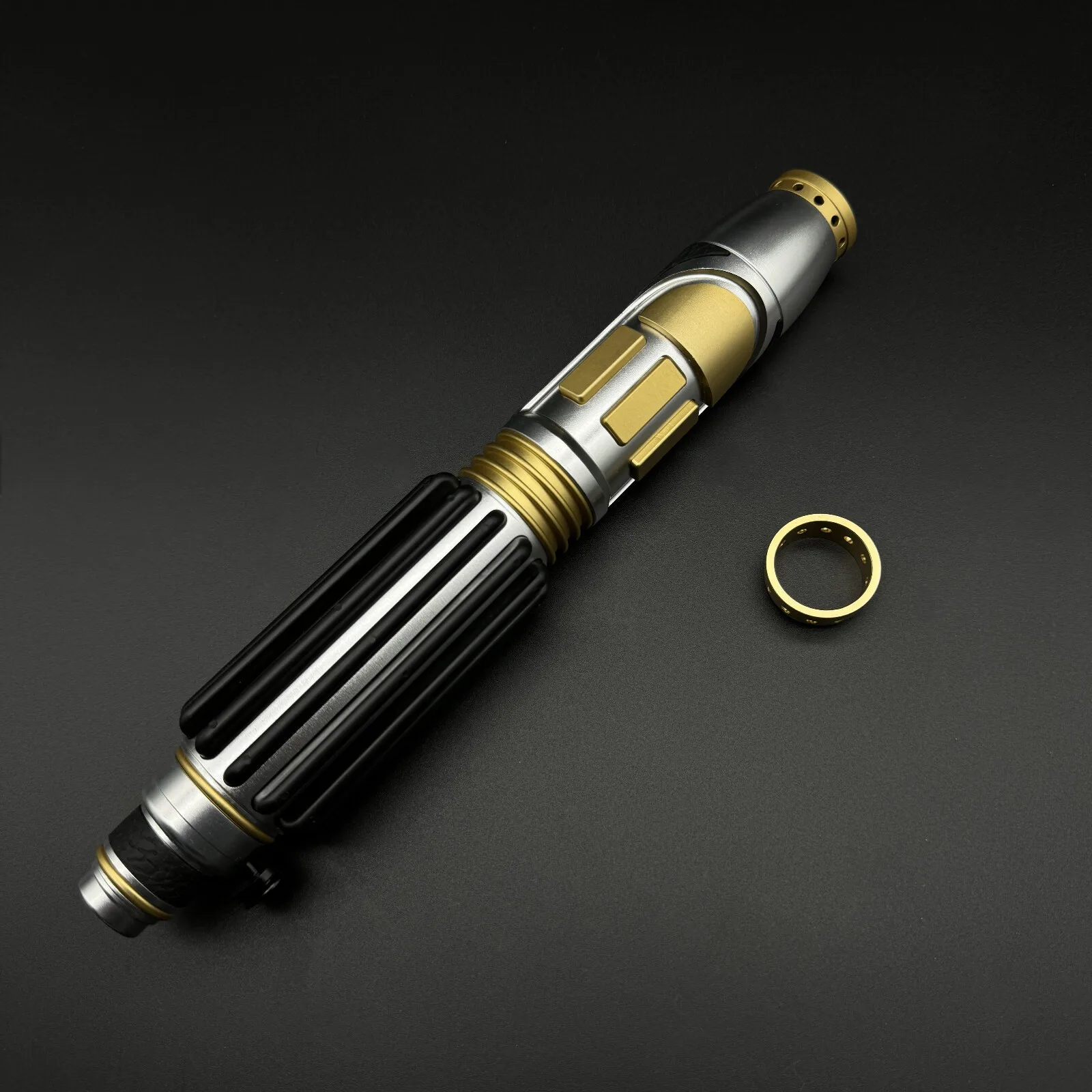 صولجان Windu V2 Lightsaber Neopixel الحساسة السلس سوينغ المعادن الثقيلة المبارزة RGB بكسل اللعب تأثيري لعبة الفيلم الدعامة