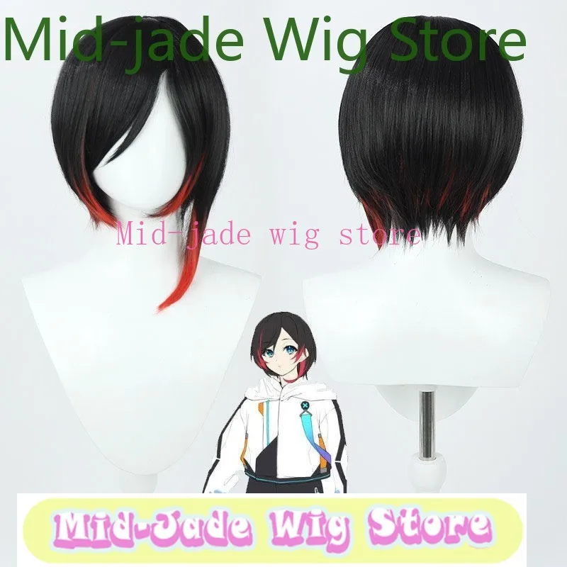 

Crazy Raccoon CR uruca Cosplay Wig Ombre Gradient Color Faux Scalp Heat Resistant Synthetic Hair Wigs