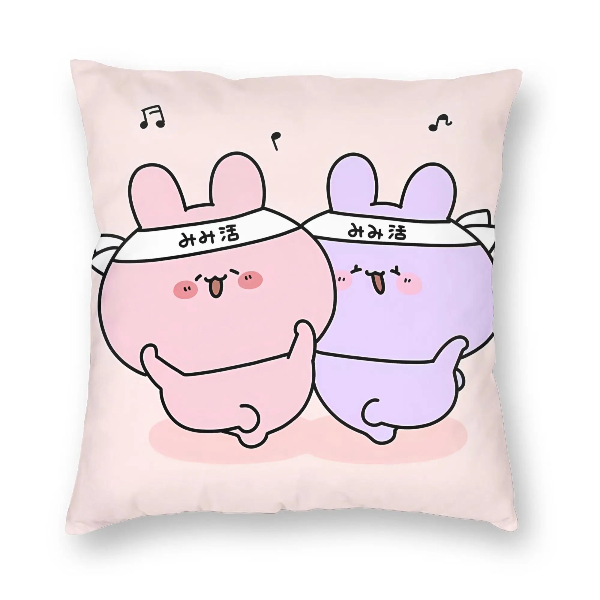 A-Asamimichaan Asleep Cute Asamimi Pillow Case  Fashion Pillow Cover Comfy Pillowcases For Sofa Home Decoration