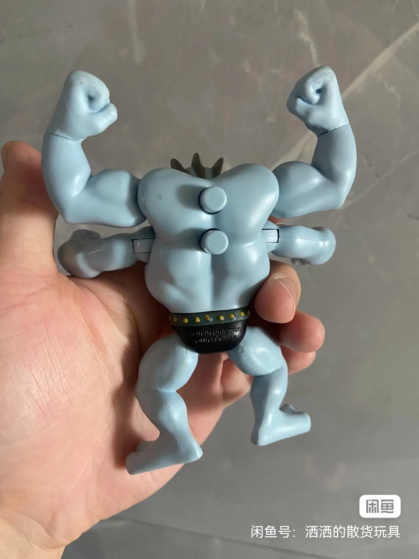 Japanese Genuine Figure WCT Series Machamp Anime Peripheral Movable Model Toys