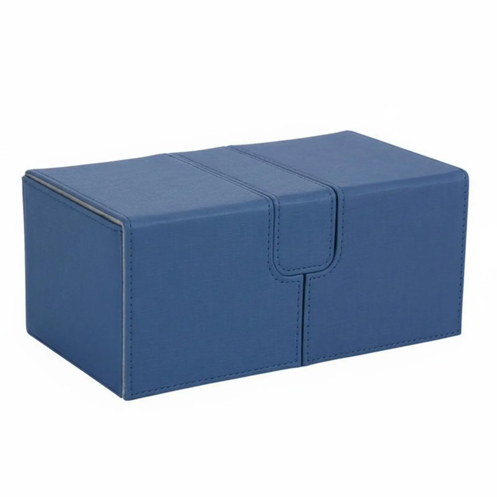 Card Storage Box for Collectible Card Game with 200 Card Capacity and Reinforced Stitching for Protections