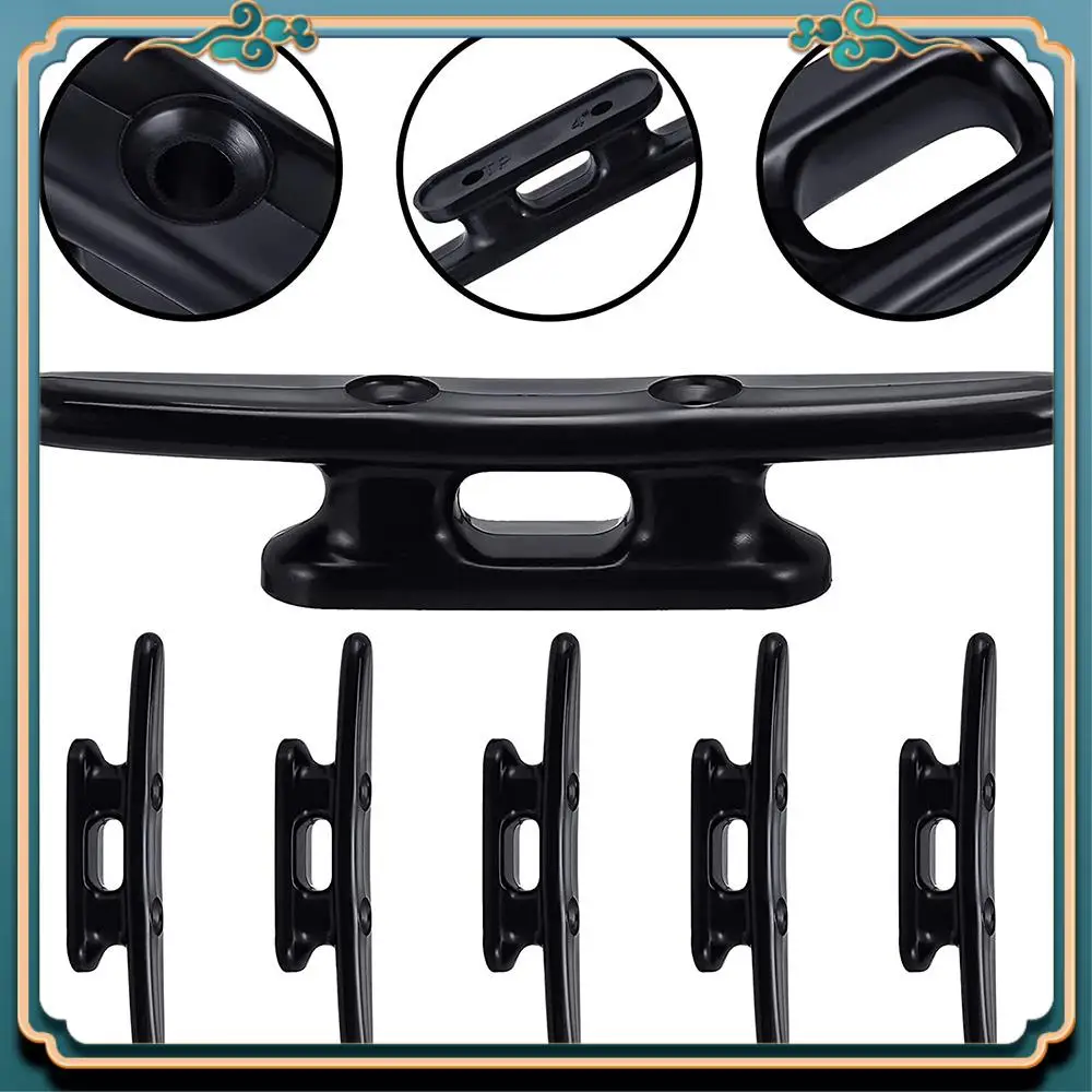 

L39A-4 дюйма, черные зажимы для лодки, зажимы для каяка, зажимы для причала для лодки, зажим для каяка, каноэ, черные прочные нейлоновые зажимы