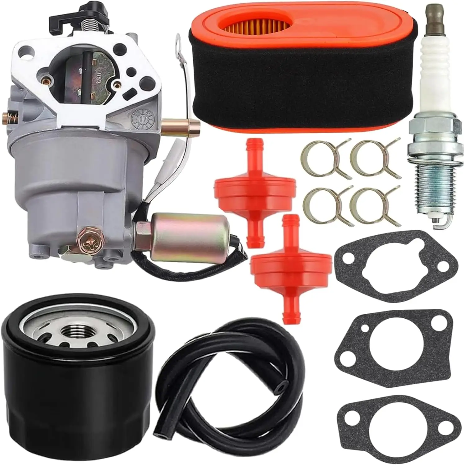 951-05149 Carburetor Tune Up Kit Fits for Craftsman R1000 T1000 T1200 MTD 420CC Cub Cadet CC30 Huskee LT4200 Riding Lawn Mower E