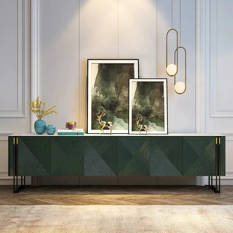 Light luxury foyer decorative cabinet Entry porch cabinet Post-modern dining side cabinet