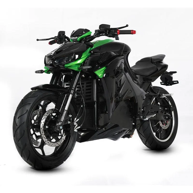 STLF CQJ Racing Motorcycle Lithium Brushless Motor 72V 5000W  80km/h Max Speed 300kg Load Capacity