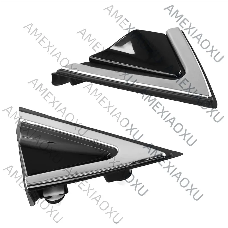AMEXIAOXU  1 Pair Car Left + Right Fender Pillar Molding For SANTA FE 2013-2019 86180-2W000 86190-2W000