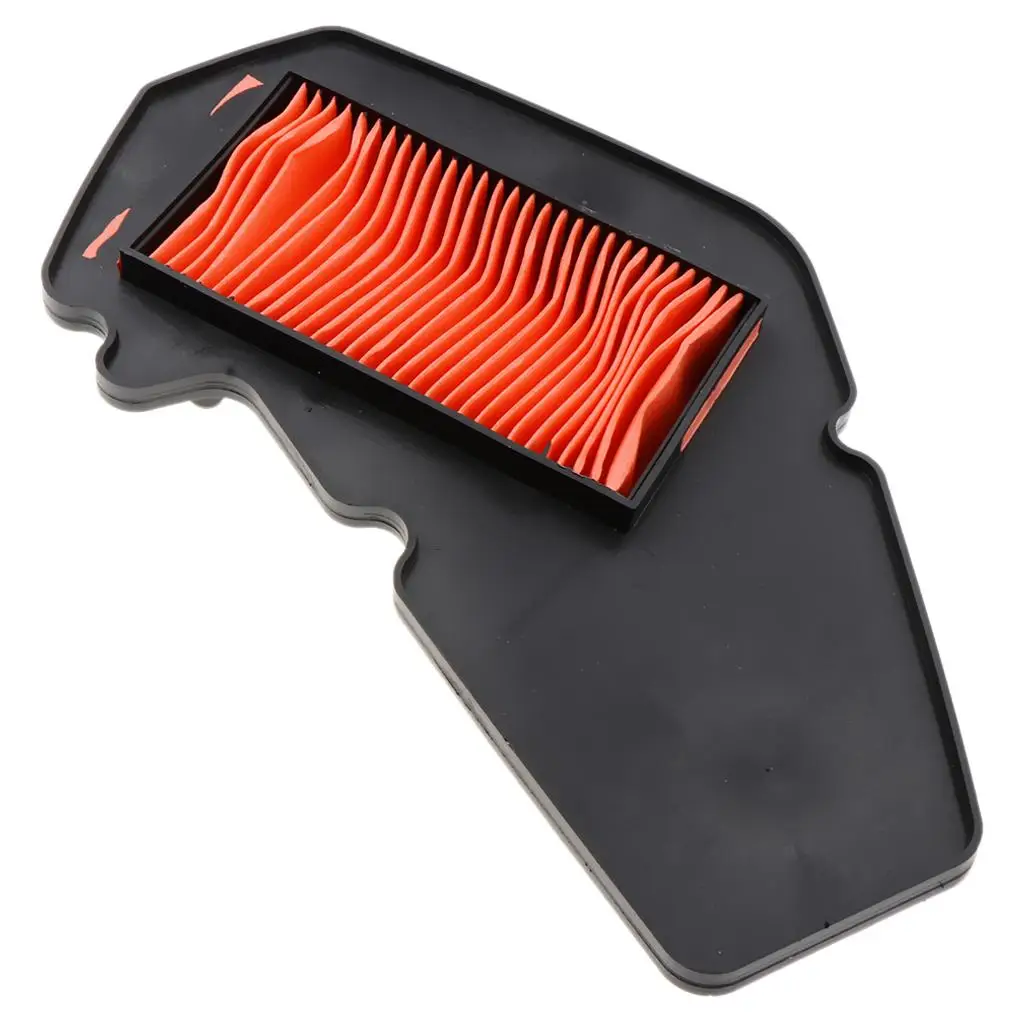 Red Set -Motorcycle Air Filter Element Cleaner Motorbike Air Filter Intake Cleaner System for YAMAHA BWS 125 DD150E