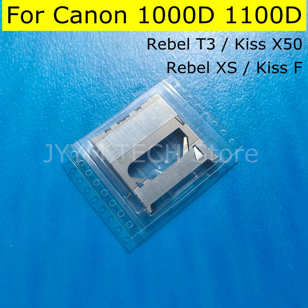 NEW For Canon 1000D 1100D ( EOS Rebel XS / Kiss F ) ( Rebel T3 / Kiss X50 ) SD Memory Card Reader Connector Slot Holder