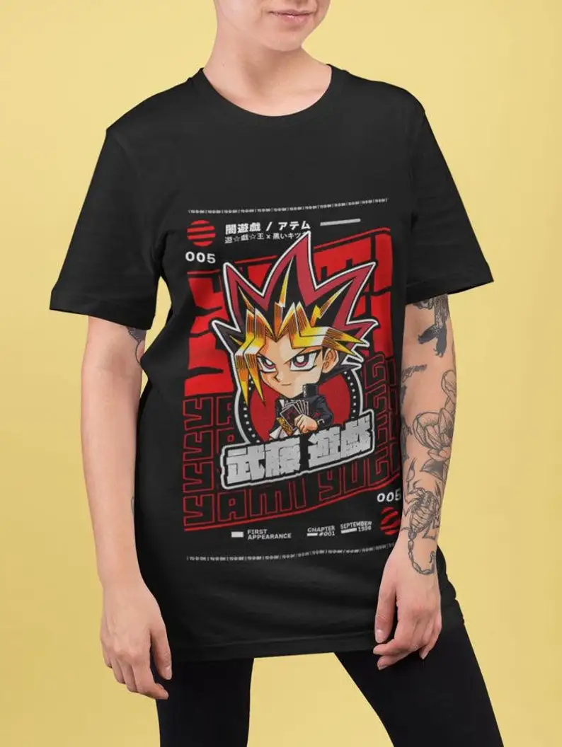 

Anime Duel King T Shirt Black Unisex, Black Shirt All Size