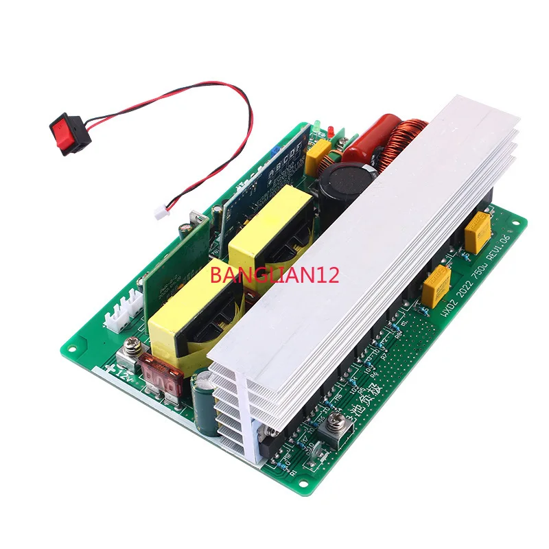 

Плата преобразователя напряжения DC12V/24V/48V в AC220V, 750W/1000W, инвертор с чистой синусоидой