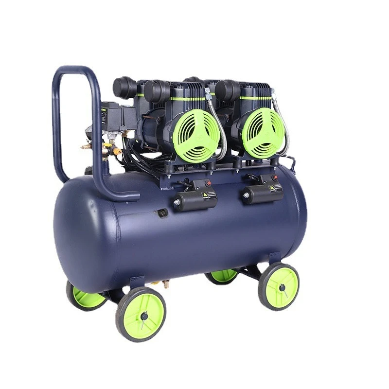 

Oil-free silent air compressor Small oil-free silent high-pressure air pump Gas for woodworking