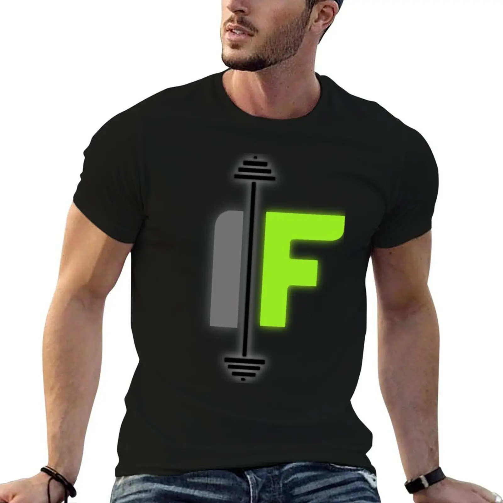 

Ironside Fitness Logo T-Shirt man tshirt men t shirt cotton 100% T-Shirt