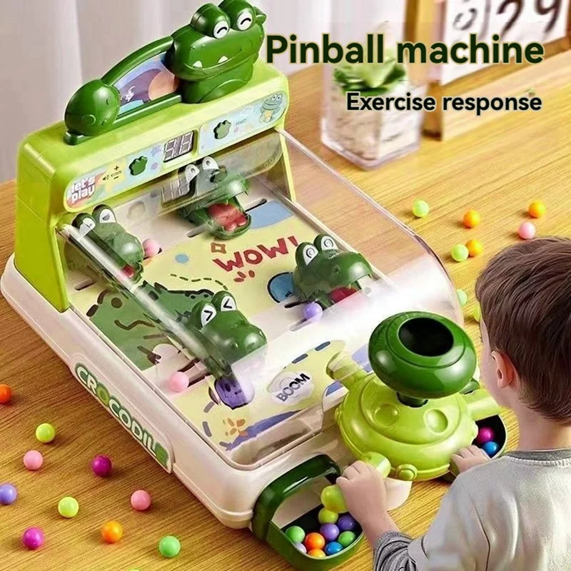 Table Pinball Game For Kids With Music, Educational Marble Toy, Ideal Gift For Children